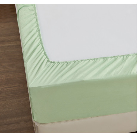  ويل طقم غطاء سرير وشراشف CHIC AURELIA 6 قطع مقاس 240x220 سم لون سيج 