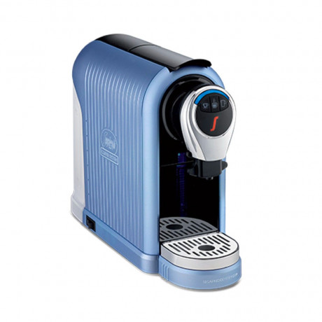  ماكينة صنع قهوة اسبريسو سيجافريدو 1 PLUS أزرق فاتح + 30 كبسولة مجانية 