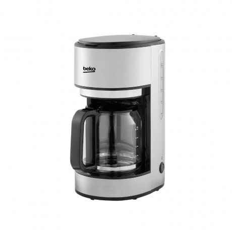  Beko Filter Coffee Machine 1000W, Prepare up to 10 Cups, Staniless Steel. 