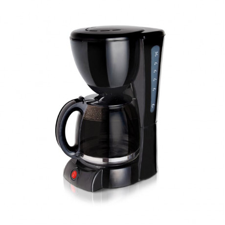  Magic Coffee Machine Filter 1000W, Prepare up to 12 Cups, Black Color. 