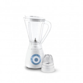 Blender 400W, Capacity 1.5 liter With Grinder White Color from Magic 