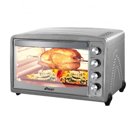  Trust Toaster Oven 2200W, Capacity 70 Liter, Silver Color. 