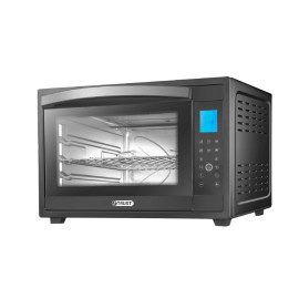 ترست فرن توستر رقمي 2200 واط، سعة 60 لتر، لون أسود.