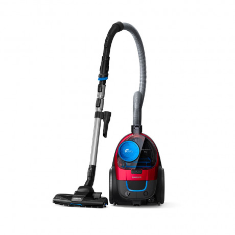  Philips Vacuum Cleaner Canister 1900W for Suction Power 370W, Red Color. 
