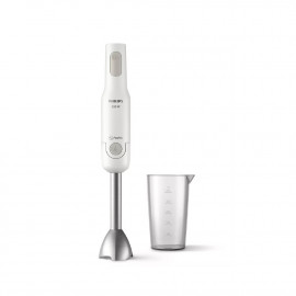 Hand Blender 650W , ProMix Advanced Mixing Technology White Color from Philips 
