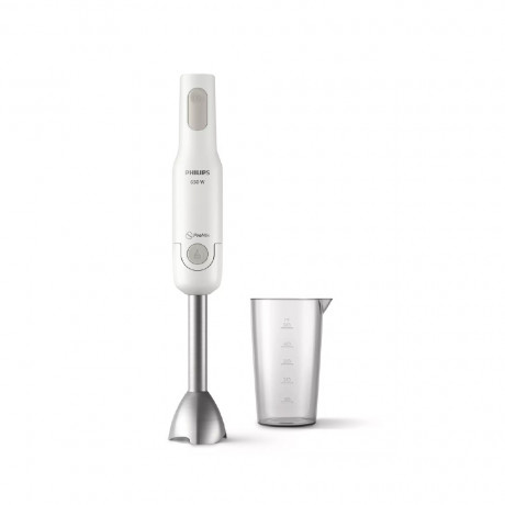  Philips Hand Blender 650W , ProMix Advanced Mixing Technology, White Color. 