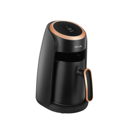  E-plug ماكينة قهوة بقدرة 600 واط أسود - ذهبي 