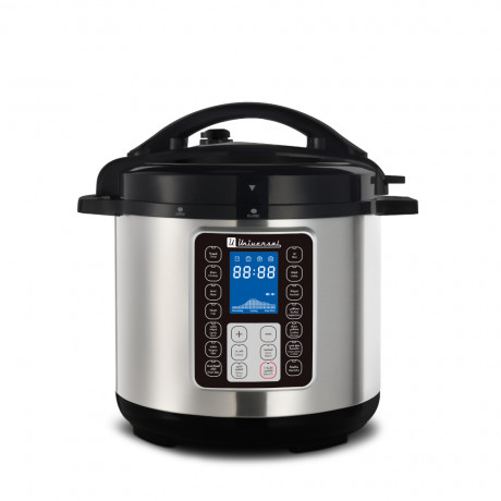  Universal Electric Pressure Cooker 8 Ltr, 14 Programs, Stainless Steel. 