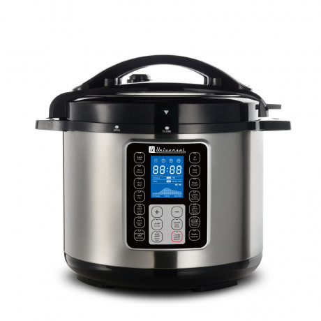  Universal Electric Pressure Cooker 10 Ltr, 14 Programs, Stainless Steel. 