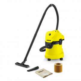 Vacuum Cleaner Wet and Dry 1000W Yellow/Black Color from Karcher 