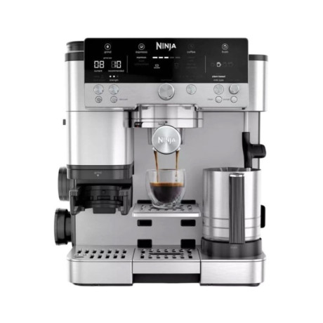  نوتري نينجا ماكينة قهوة اسبريسو أوتوماتيكية Luxe Cafe لون ستانلس ستيل 