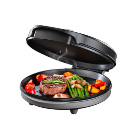 فود أبيل جهاز طهي كهربائي Anycook Multi Grill متعدد الاستخدامات 32 سم، أسود