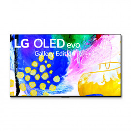 إل جي تلفزيون OLED، فئة G2، حجم 77 بوصة بدقة 4K UHD، ذكي بنظام تشغيل WebOS. 