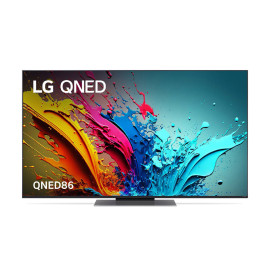 إل جي تلفزيون QNED، فئة QNED86، حجم 55 بوصة بدقة 4K UHD، ذكي بنظام تشغيل WebOS.