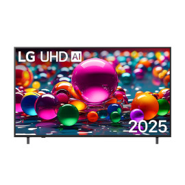 إل جي تلفزيون UHD فئة UA85 حجم 65 بوصة بدقة 4K UHD ذكي بنظام تشغيل WebOS.
