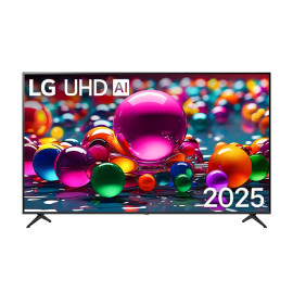 إل جي تلفزيون UHD فئة UA85 حجم 75 بوصة بدقة 4K UHD ذكي بنظام تشغيل WebOS.