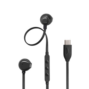 جي بي إل سماعات أذن صوت بيور باس، أسود