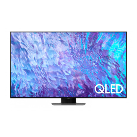  سامسونج تلفزيون QLED فئة Q80 حجم 55 بوصة 4K UHD ذكي بنظام تشغيل Tizen. 