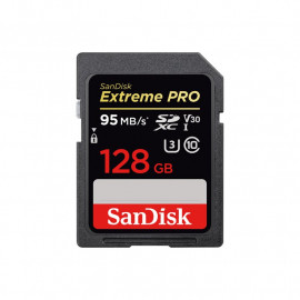 بطاقة ذاكرة من سناديسك اكستريم 128 جيجابايت  SDSDXVF-128G-GNCIN 