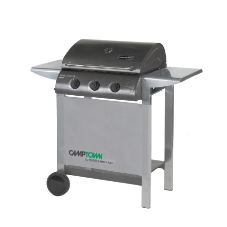  جريل غاز 3 شعلات 40500 وحدة حرارية Silver Chef 3B 25791 من Camptown 