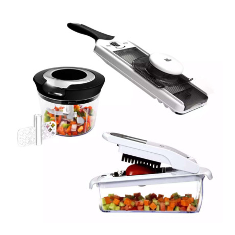  فود آبيل مفرمة Triple Chop ‏3 في 1 لون أبيض 