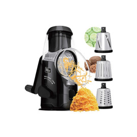 فود أبيل مبشرة وتقطيع 3 في 1، أسود