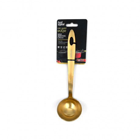  Food Appeal ladle Stainless Steel Mini Edge, Gold Color. 
