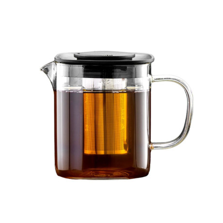  فود آبيل إبريق شاي زجاجي Hanoi سعة 1.1 لتر لون رمادي 