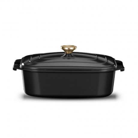  Food Appeal Roaster Pot ORIENT 35x25Cm Black Color 