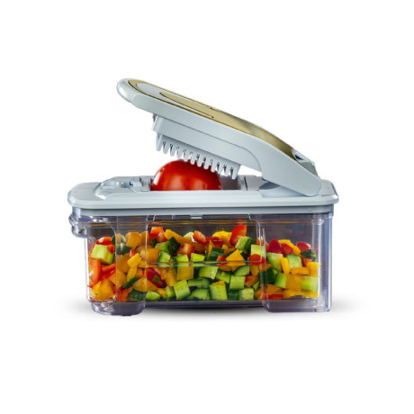  فود آبيل مفرمة Cube Master Pro سعة 1.5 لتر لون أبيض وذهبي 