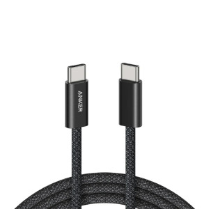 أنكر كابل USB-C إلى USB-C بقدرة 240 واط لون أسود