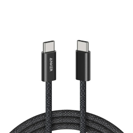 أنكر كابل USB-C إلى USB-C بقدرة 240 واط لون أسود 