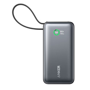 أنكر بنك طاقة نانو 30 واط مع كابل مدمج