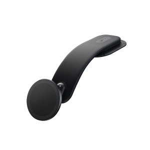 أنكر حامل مبايل للسيارة مع قاعدة معدنية لون أسود.