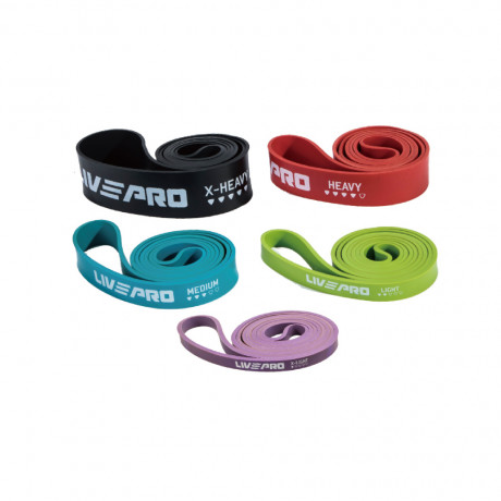  Live Pro Resistance Tube Rubber Medium 32mm Different Colors 