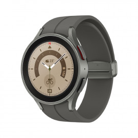 سامسونج ساعة ذكية (Watch5 Pro)، 45 ملم، تيتانيوم، لون رمادي. 