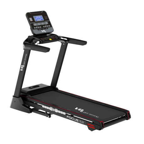  VO2 Foldable Treadmill, Black Color. 
