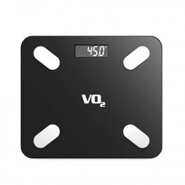 VO2 ميزان وزن رقمي لون أسود 