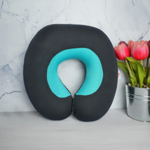 ويل وسادة رقبة طبية TRIP PILLOW مقاس 34×34×10 سم، أسود