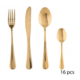 SG 16pcs Cutlery Set Gold Sb 145653 