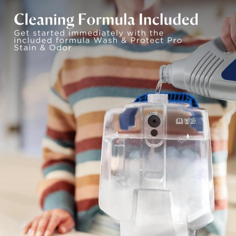  بيسيل جهاز تنظيف السجاد PowerClean 2X، أسود وأزرق 