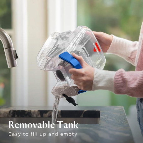  بيسيل جهاز تنظيف السجاد PowerClean 2X، أسود وأزرق 