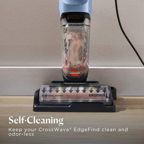  بيسيل مكنسة تنظيف متعدد الأسطح EdgeFind سلكية 360 واط، أزرق وأسود 