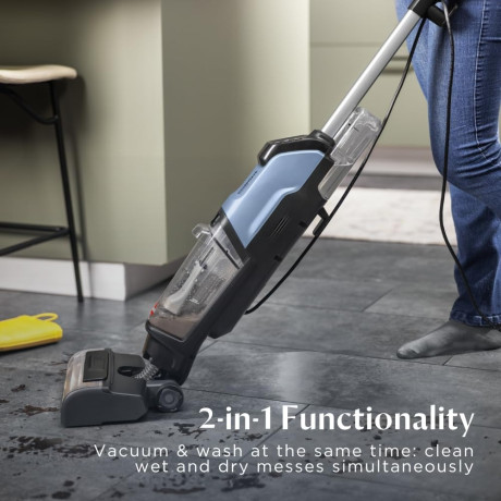  بيسيل مكنسة تنظيف متعدد الأسطح EdgeFind سلكية 360 واط، أزرق وأسود 