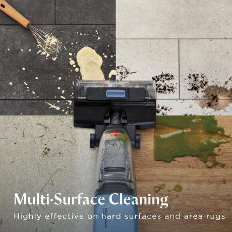  بيسيل مكنسة تنظيف متعدد الأسطح EdgeFind سلكية 360 واط، أزرق وأسود 