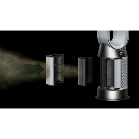  دايسون جهاز تنقية هواء مع نظام تبريد او تدفئة HP10 لون فضي 