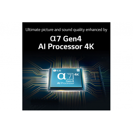 تلفزيون إل جي (A1) OLED، حجم 65 بوصة، ذكي بنظام تشغيل WebOS، تصميم شاشة سينمائية بدقة 4K، صورة وصوت بتقنية الذكاء الاصطناعي، 50 هرتز. 
