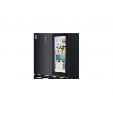  LG Refrigerator 4 Door Capacity 595 Ltr, Inverter Compressor Save Energy, Matte Black. 