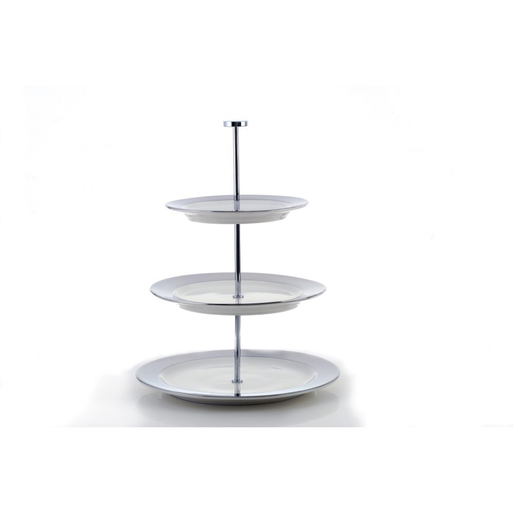 NA 3 Floors Silver Serving Plates 11145841 NA 3 Floors Silver Serving Plates 11145841