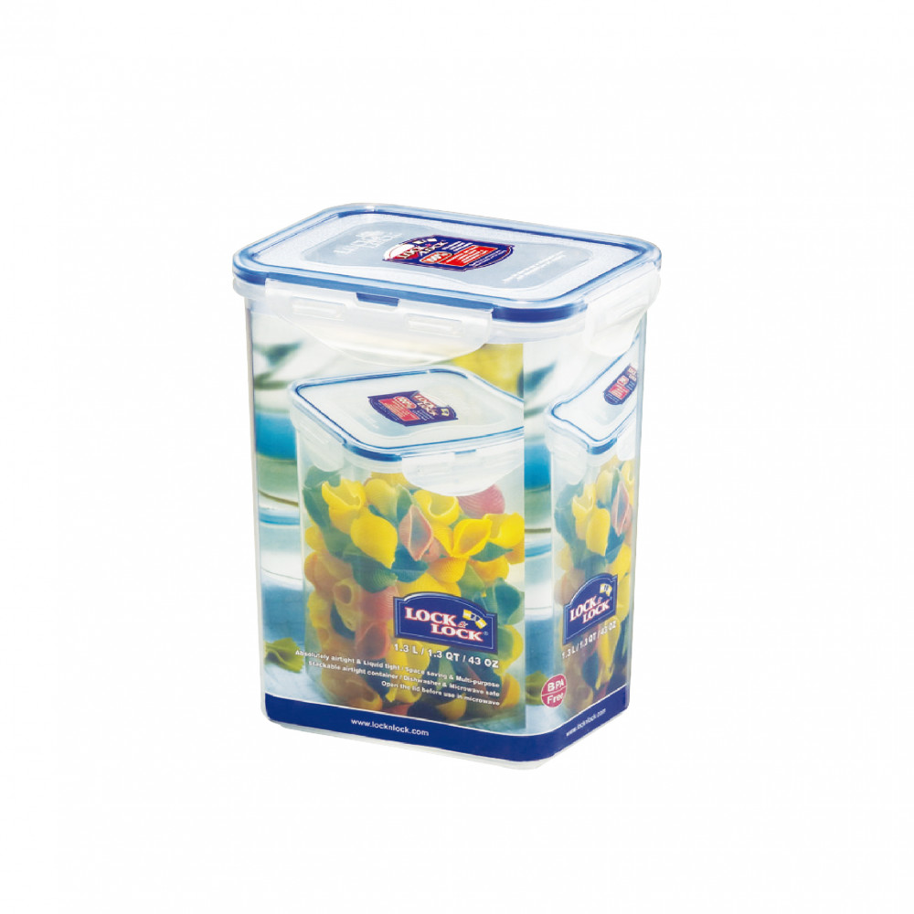 Lock&Lock 1.3Lt Rect. Tall Food Container HPL809 Lock&Lock 1.3Lt Rect. Tall Food Container HPL809